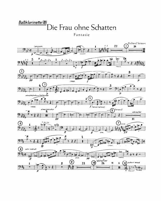 Bass Clarinet (B♭)