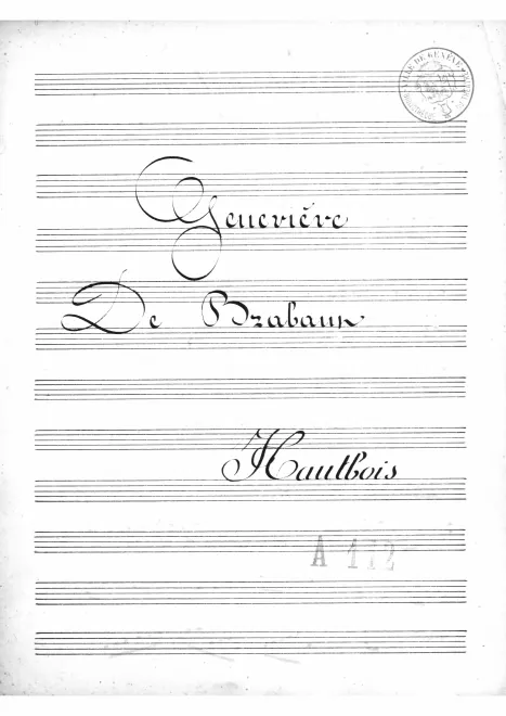 Oboe (Overture Only)