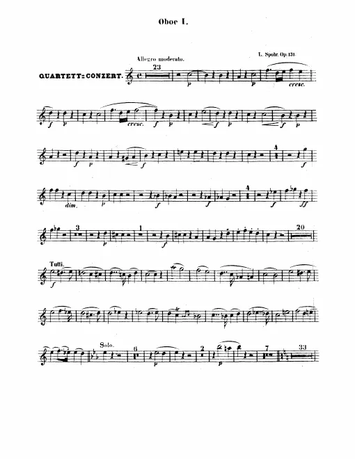 Oboe 1, 2
