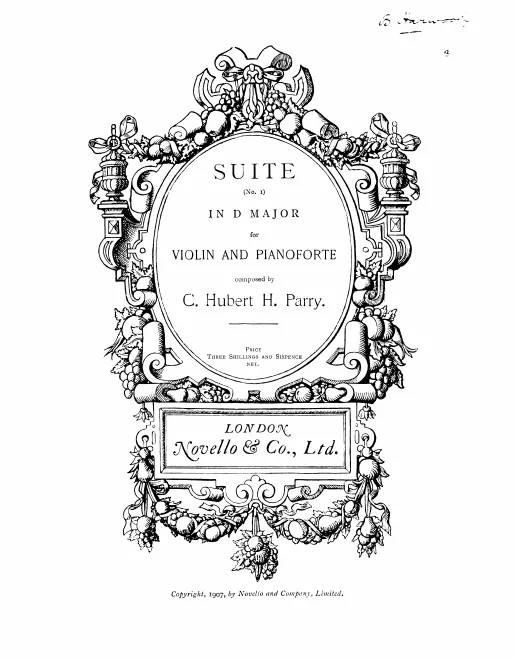 Piano score