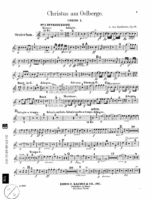 Horn 1, 2 (E♭)