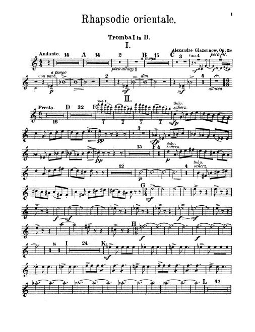 Trumpet 1, 2, 3 (B)