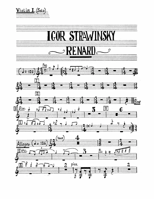 Violin 1 (solo)
