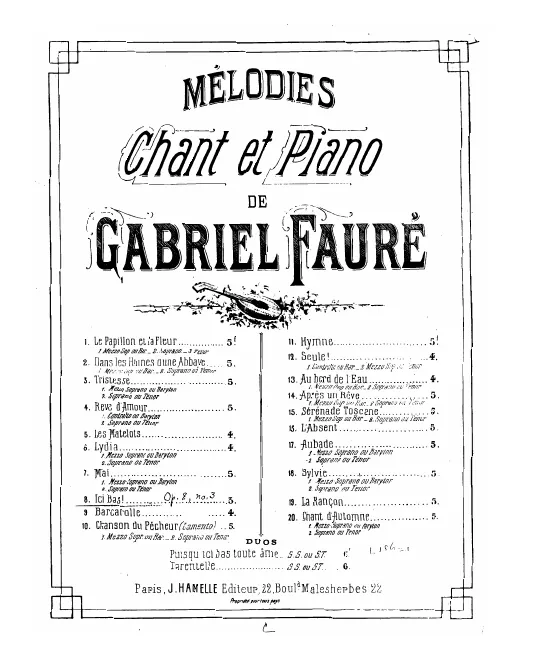 Complete Score (, original key)