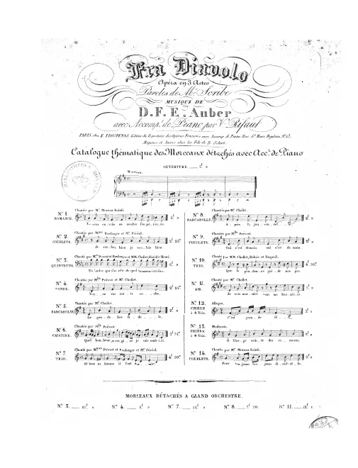 14. Romance: "Pour toujours disait elle" (Act III, No.14)