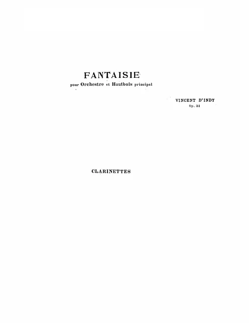 Clarinet 1/2 (A)