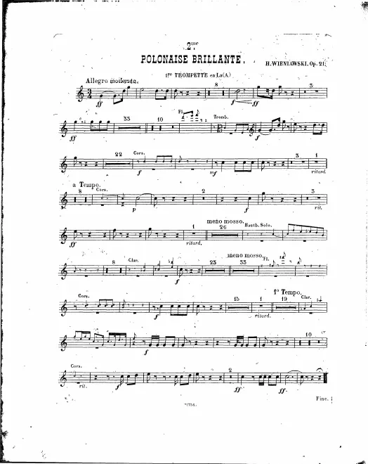 Trumpet 1, 2 (A)
