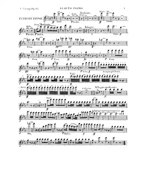 Flute 1, 2