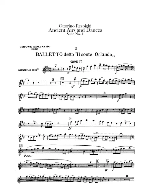 Oboe 1, 2, English Horn