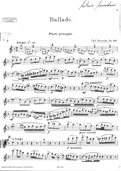 Flute solo