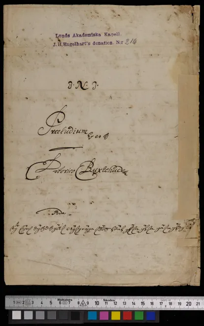 Complete Score (S-L Engelhart 216)