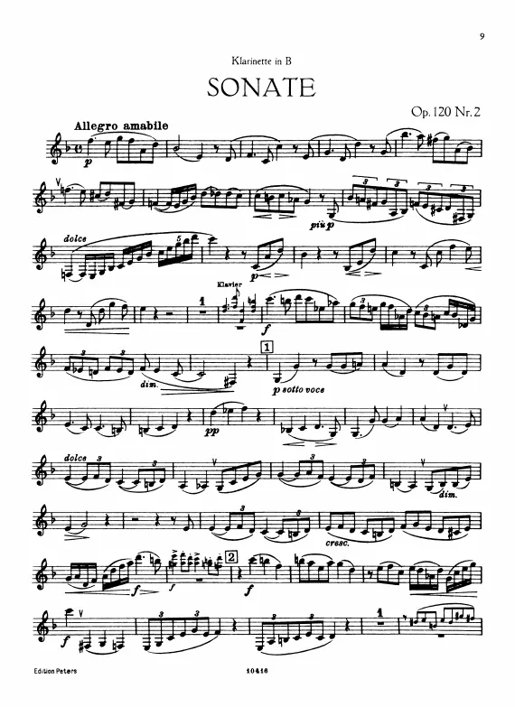 Clarinet (B♭)