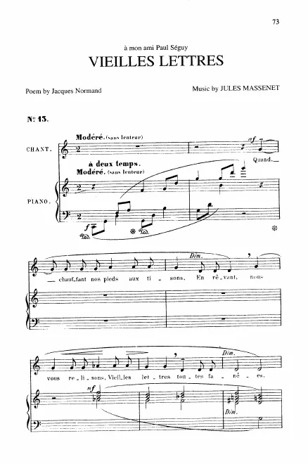 Complete Score (C Major: medium voice and piano)