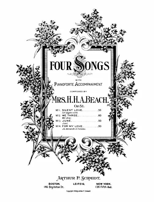 2. Wir drei / We Three