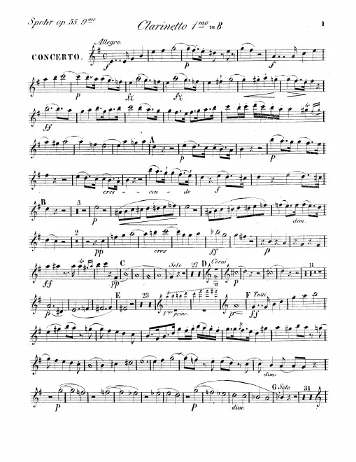 Clarinet 1, 2 (B♭)