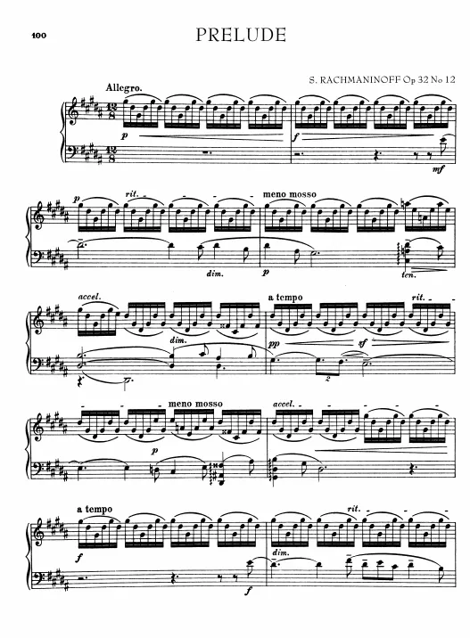 12. Allegro (G♯ minor)