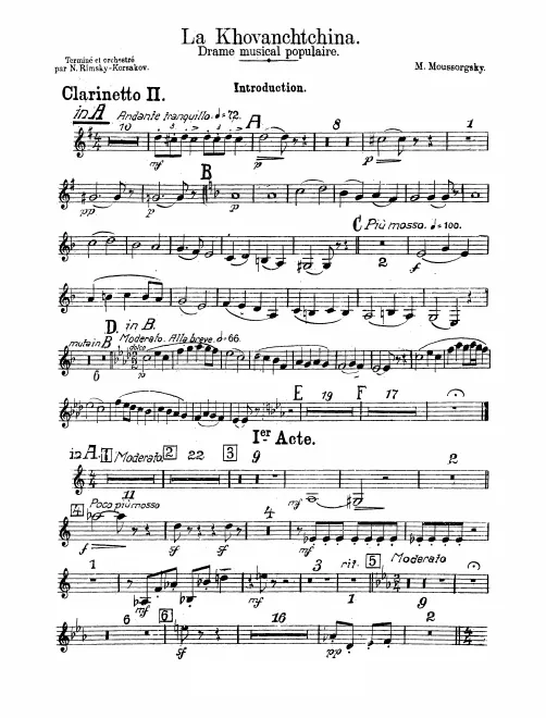 Clarinet 2 (A/B♭)