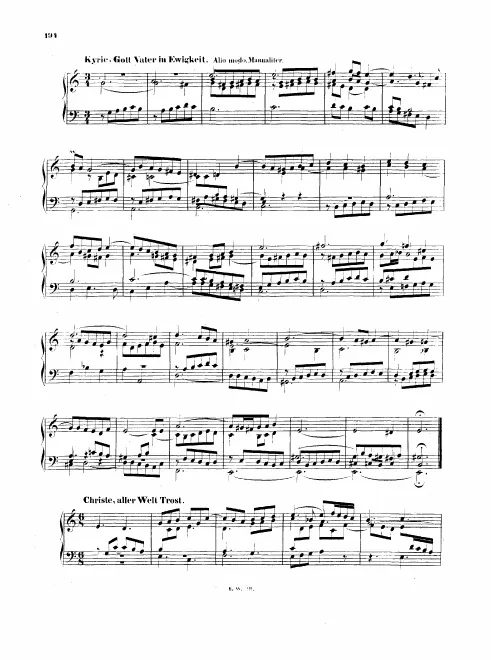 5. Christe, aller Welt Trost, BWV 673