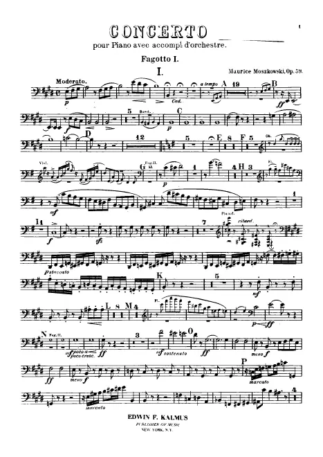Bassoon 1, 2