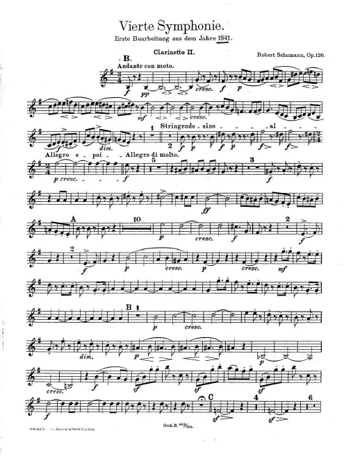 Clarinet 2 (B♭/A)