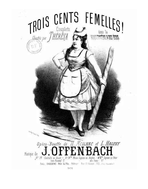 No.14 bis , Couplets: "Trois cents femelles!"
