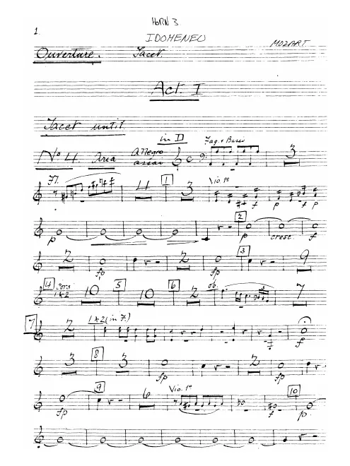 Horn 3 (C/D/E♭)