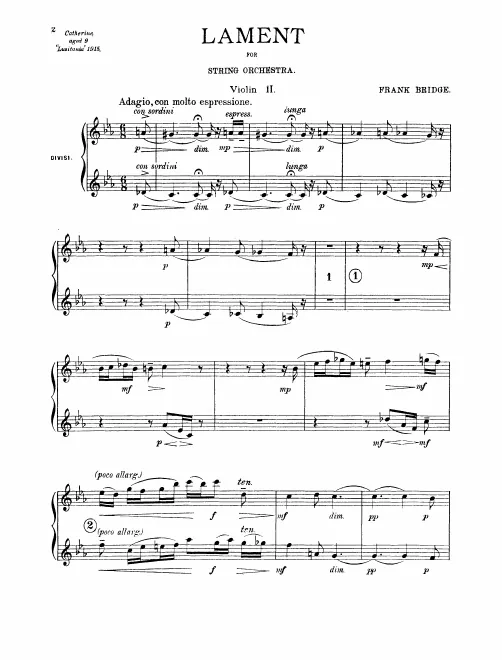 Violins II