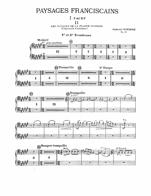 Trombone 1/2, 3, Tuba