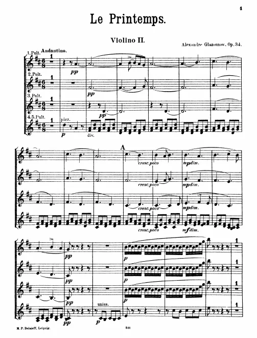 Violins II
