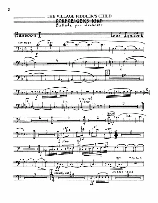 Bassoon 1, 2