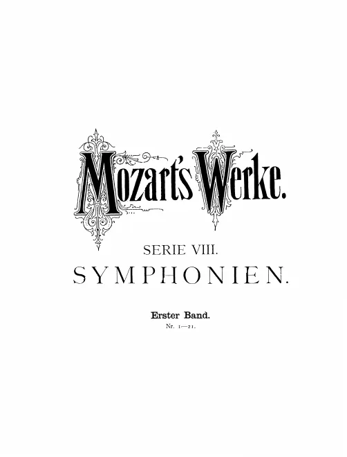 8/1. Symphonien (Band I)