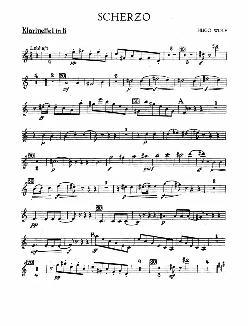 Clarinet 1, 2 (B♭)