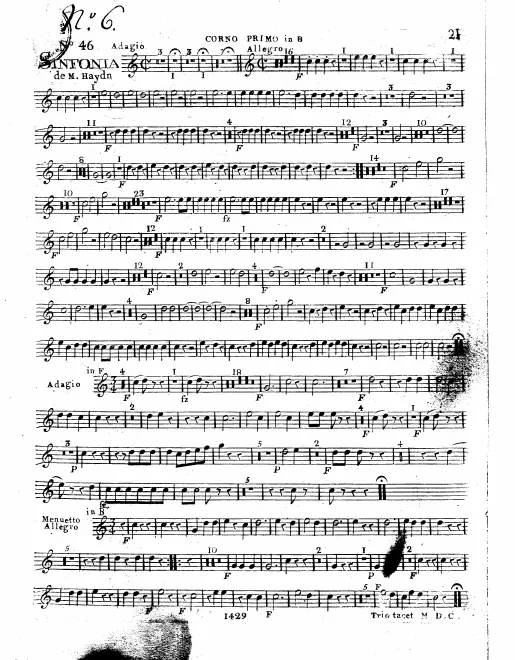 Horn 1, 2 (B♭)