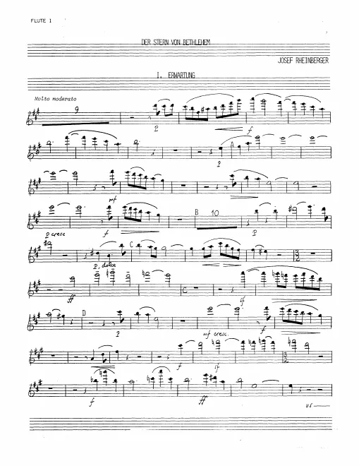 Flute 1, 2