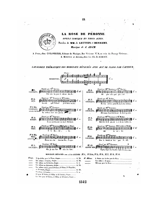 No.12, Grand air: "Il part encor" (Rosine)
