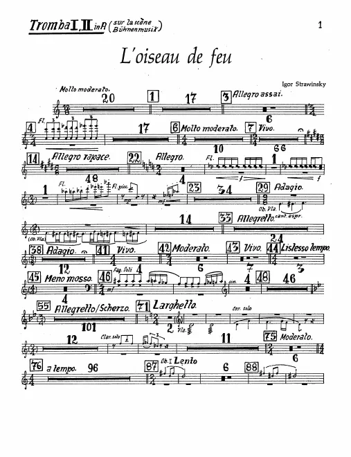Onstage Trumpet 1/2 (A)**