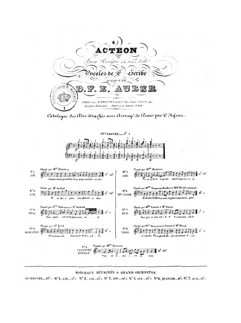 No.6, Quatuor: "Le destin comble mes vœux"