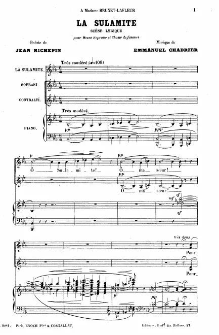 Vocal Score