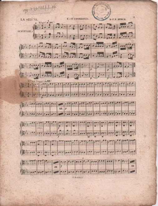 Trombone 1/2, 3