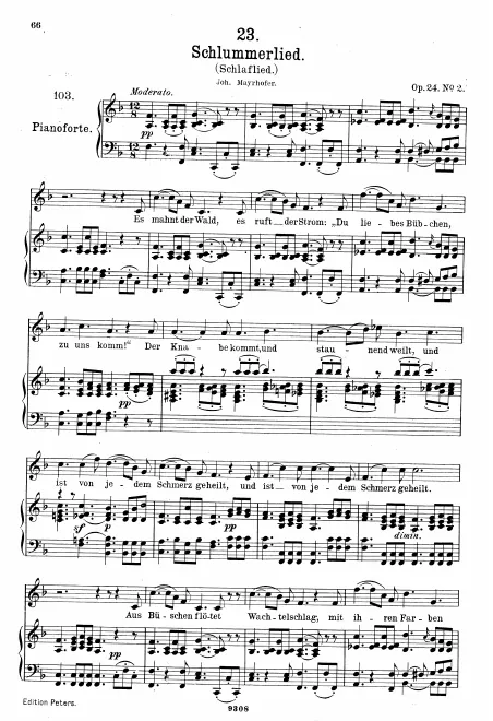 Complete Score (Original / High voice, F major)
