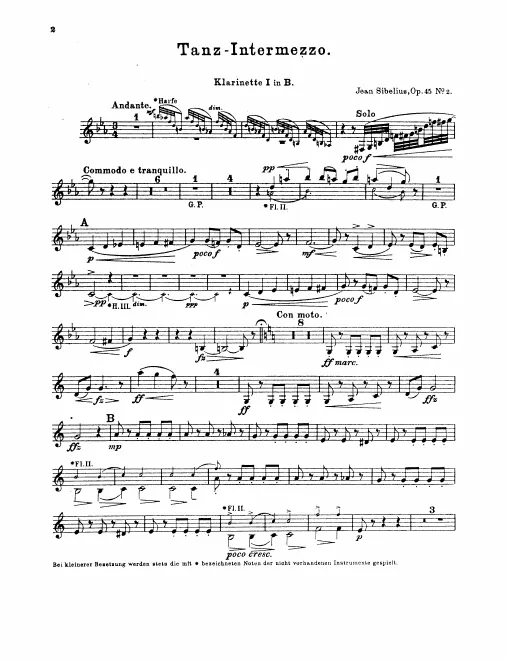 Clarinet 1, 2 (B♭)