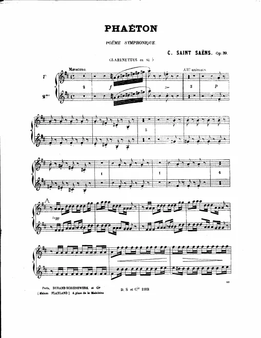 Clarinet 1/2 (B♭)
