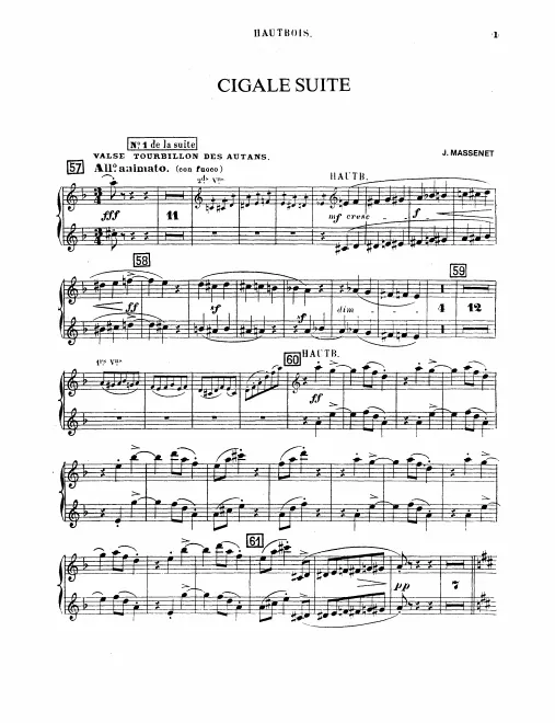 Oboe 1/2, English Horn