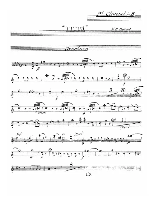 Clarinet 1 (B/C)