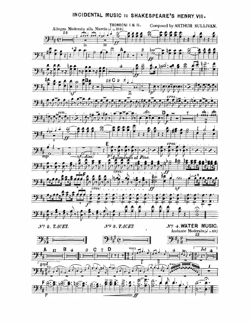 Trombone 1/2, 3, Tuba