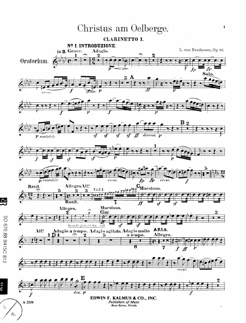Clarinet 1, 2 (B♭)