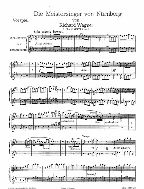 Clarinet 1/2 (B♭)