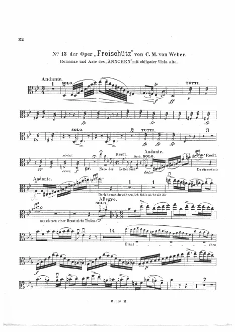 Viola Solo Part