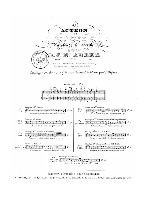 No.5, Air: "Nina jolie et sage et même sauvage"
