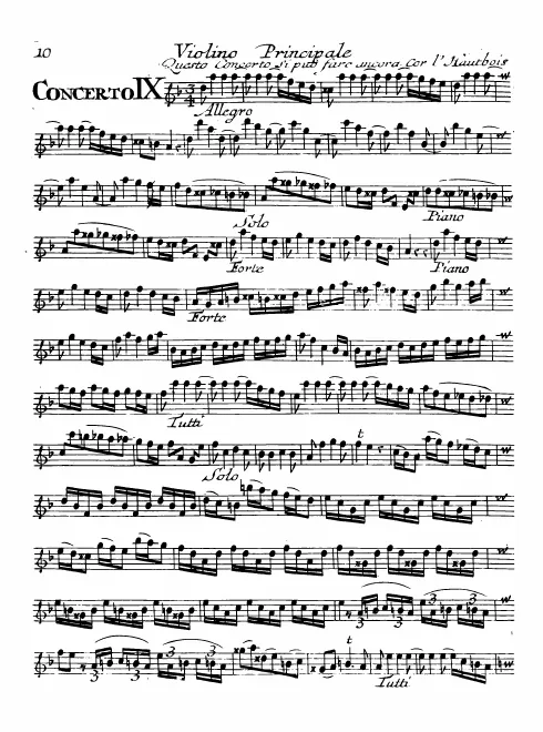 Violin solo